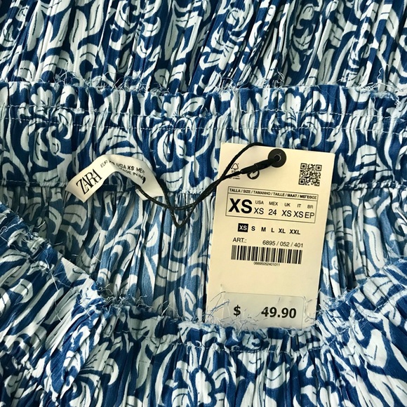 ZARA,SKIRT ELASTIC WAIST. - Picture 2 of 2